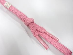 未使用品　正絹　手組帯締め